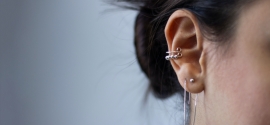 Fashionable Earrings of 2023: Ear Cuff Silver Steals the Show